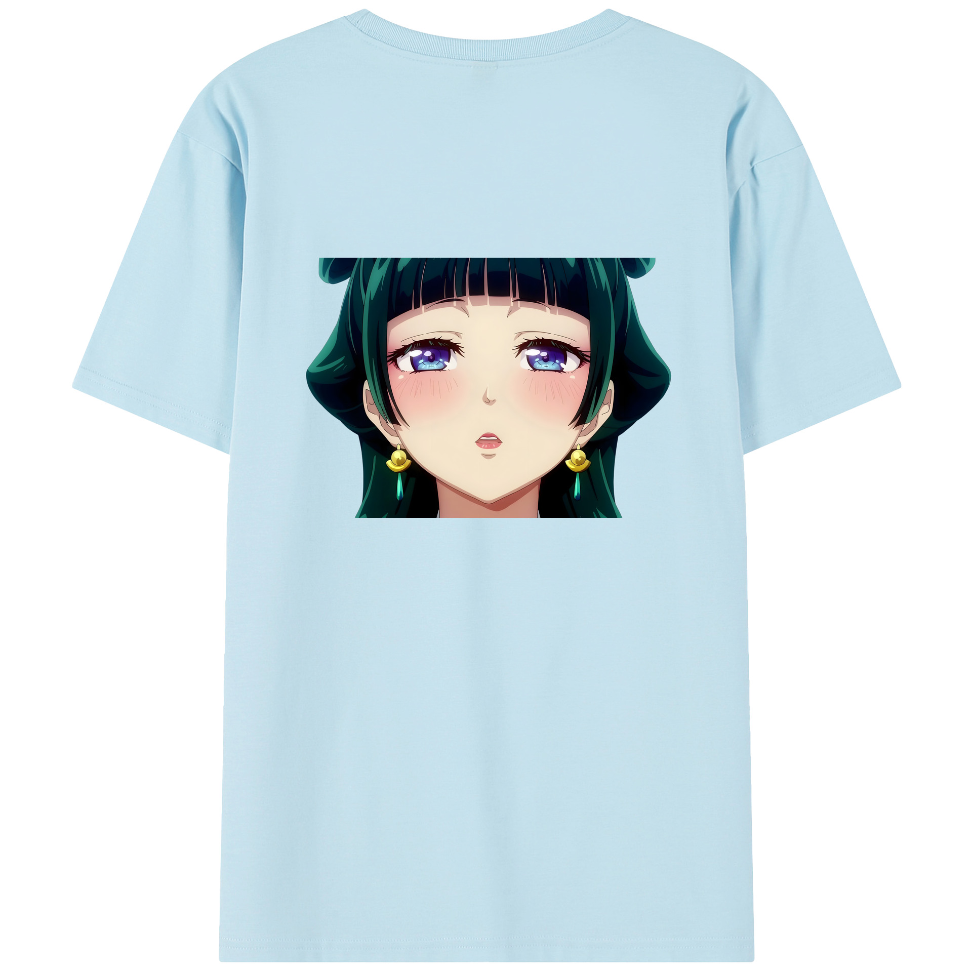 （画像用） 薬屋のひとりごと The Apothecary Diaries 綿100％半袖Tシャツ（背面プリント）